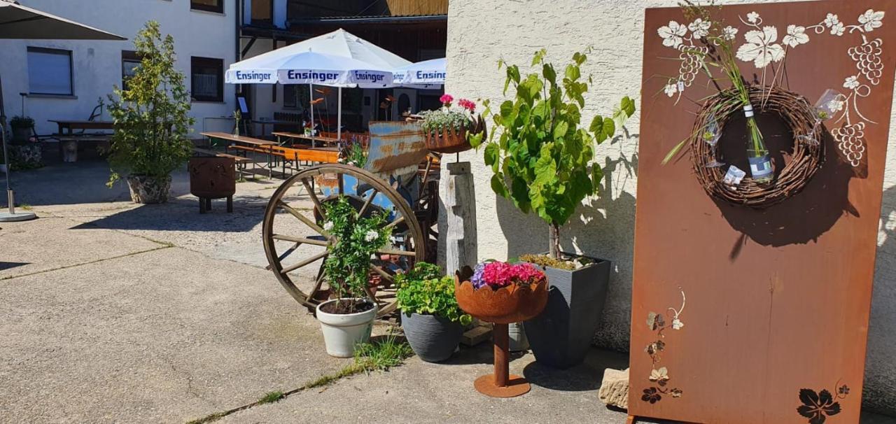 Ferienwohnung Weingut Will Und Wuerz Lemberger Schwaigern Exterior foto